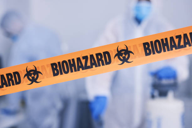 Professional Biohazard technician working in Sorrento, FL
